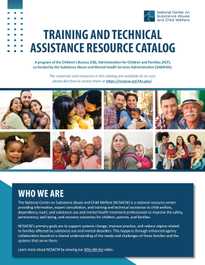 Training and Technical Assistance Resource Catalog