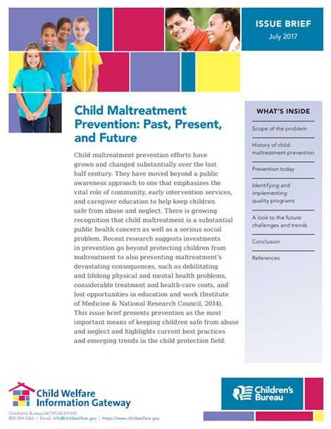 Child Maltreatment Prevention: Past, Present, and Future Brief