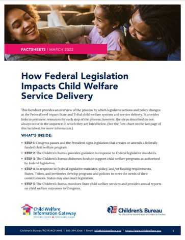 How Federal Legislation Impacts Child Welfare Service Delivery